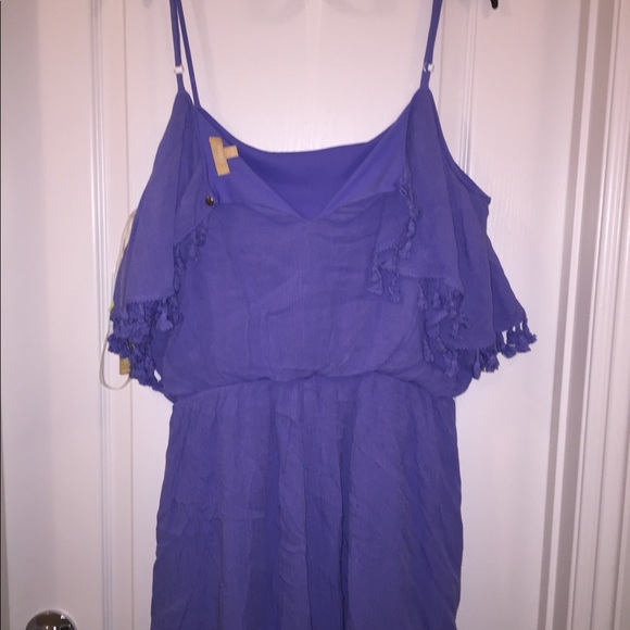 NEW PERIWINKLE ROMPER - Picture 4 of 4